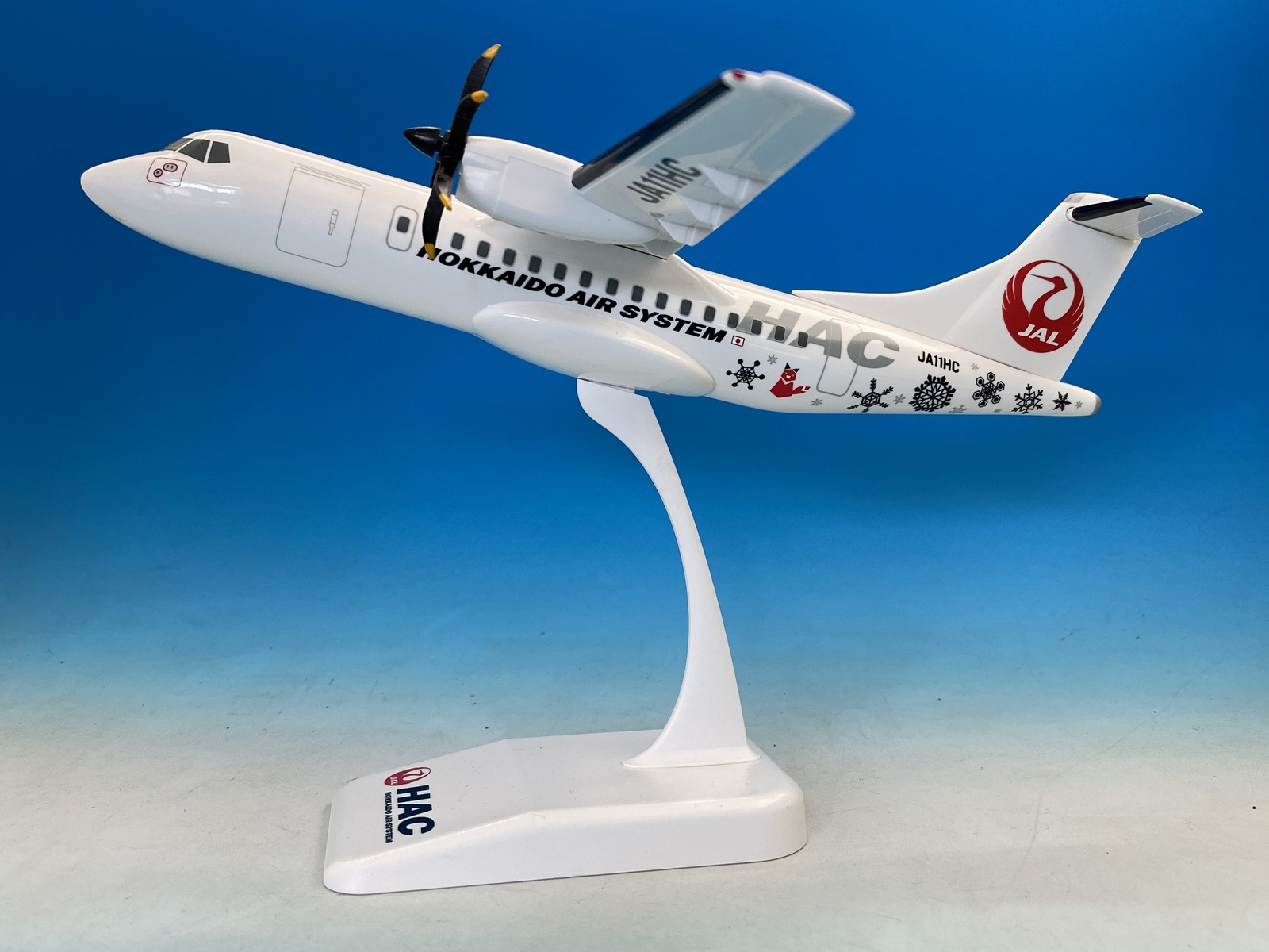 BJQ2033 JALUX企画品 HAC ATR-42-600 JA11HC 1:100 完売しました