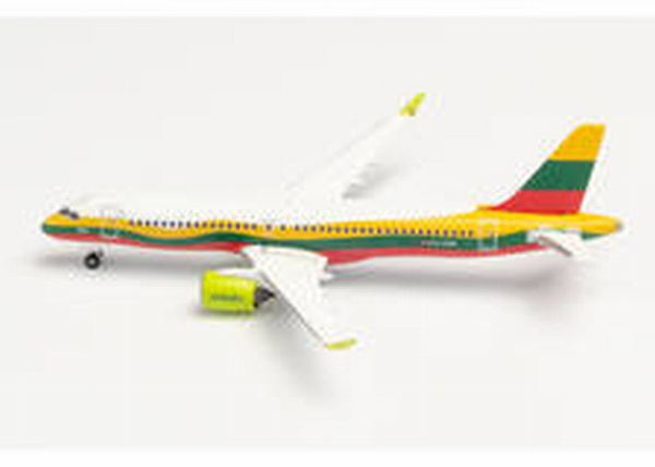 534123 Herpa airBaltic / エア バルティック Lithuania A220-300 YL