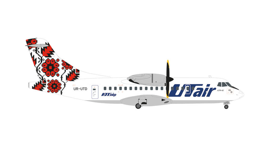 572651 Herpa UT Air / UTエア ATR-42-300 ウクライナ UR-UTD 1:200