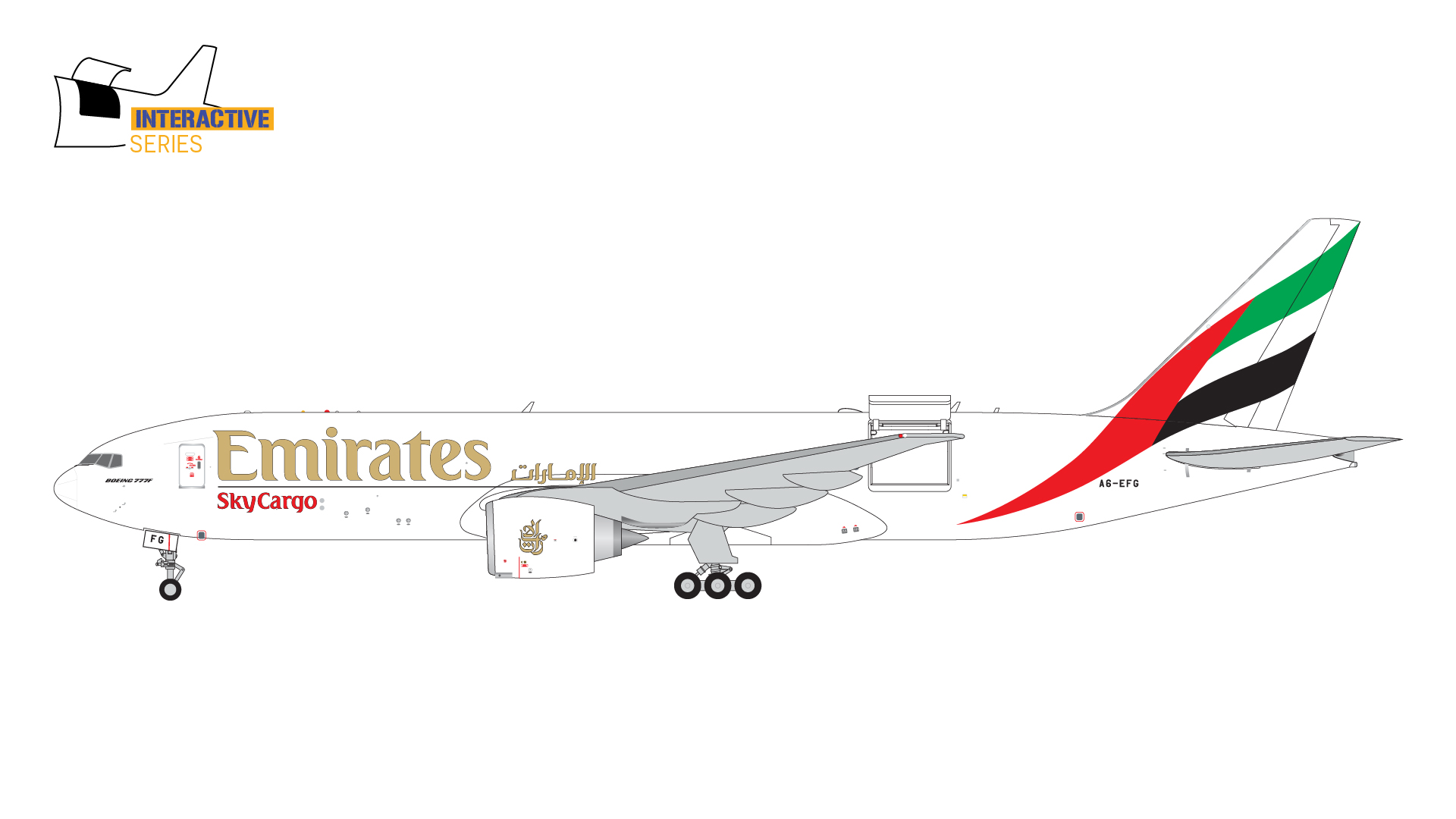 GJUAE2144 GEMINI JETS Emirates SkyCargo / エミレーツ・スカイカーゴ