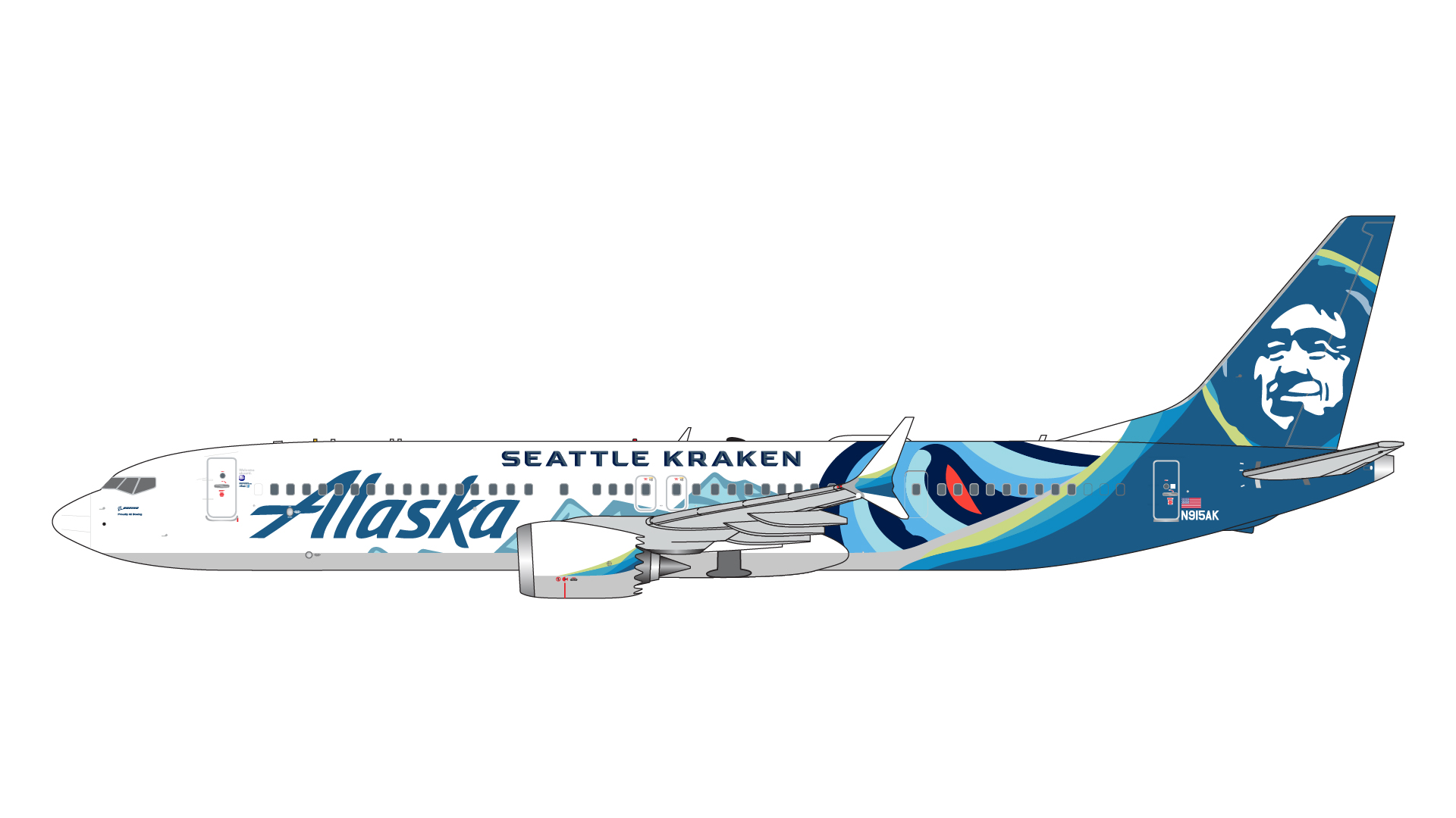 GJASA2189 GEMINI JETS Alaska Airlines / アラスカ航空 “Seattle