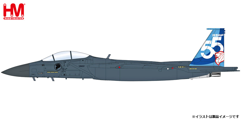 HA4537 HOBBY MASTER Singapore Air Force / シンガポール空軍 F-15SG