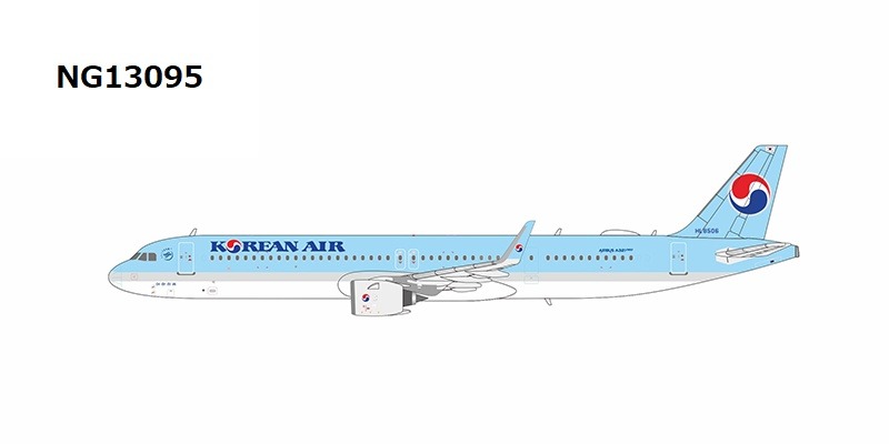 NG13095 NG MODELS Korean Air / 大韓航空 A321neo HL8506 1:400 完売