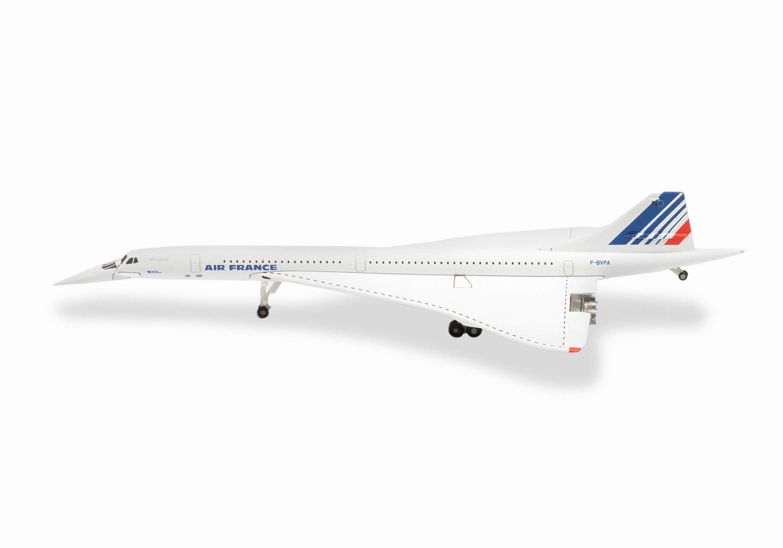 532839-002 Herpa Air France / エールフランス Concorde F-BVFA