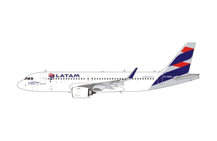 11906 Phoenix LATAM Airlines / ラタム航空 A320neo CC-BHG 1:400 お