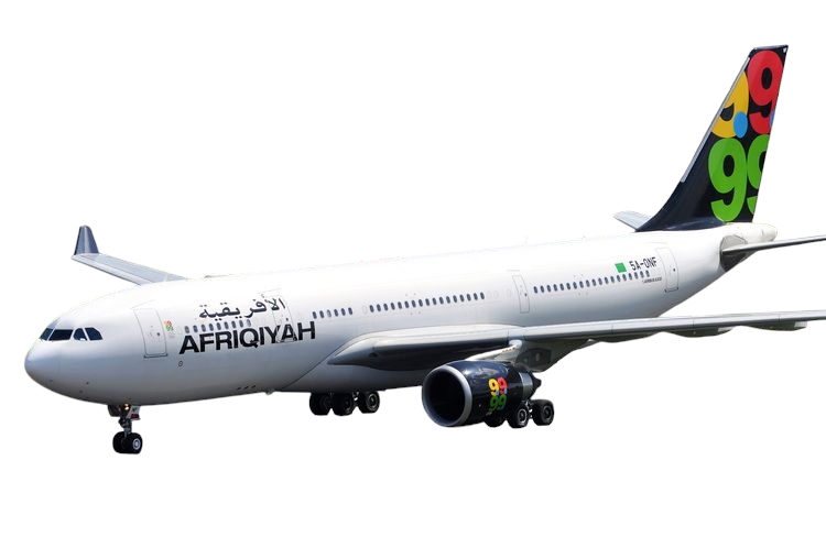 12061 Phoenix Afriqiyah Airways / アフリキヤ航空 Green Libyan flag