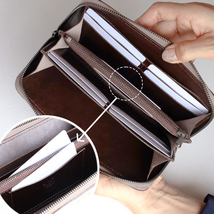 ZOO (ズー) 財布 長財布 トカゲ革 ラウンドファスナー [Z-ZLW-140