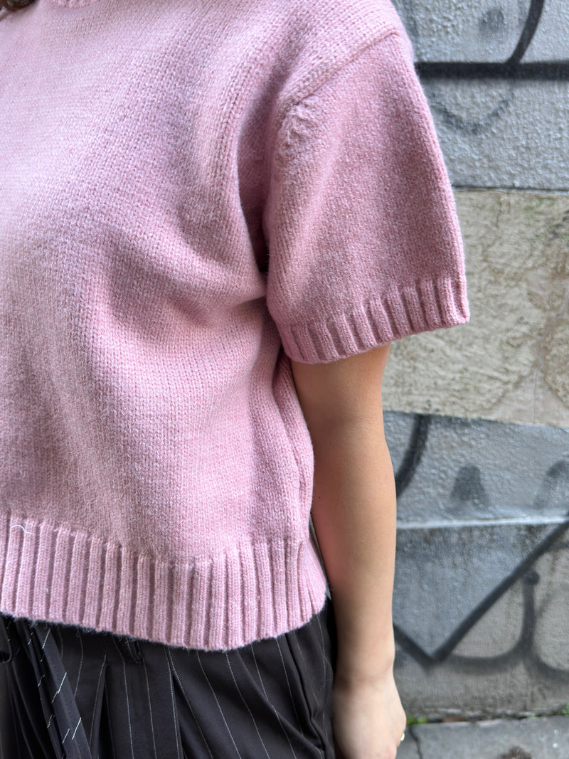 ピンクハーフタートルネックニット DPA14413 – CRAMMY