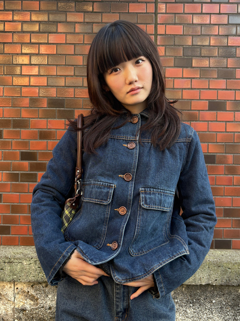 ラウンドカラーデニムジャケット DPA43773 – CRAMMY