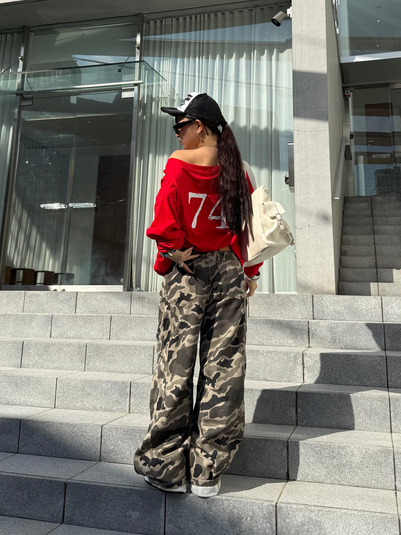 バギーカモフラデニムパンツ DPB86113 – CRAMMY