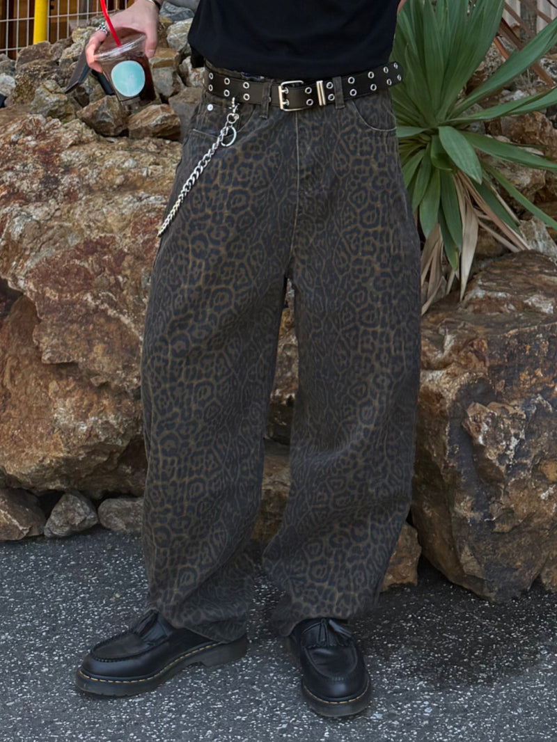 Kenshin_レオパードデニムパンツ DPB73355 – CRAMMY