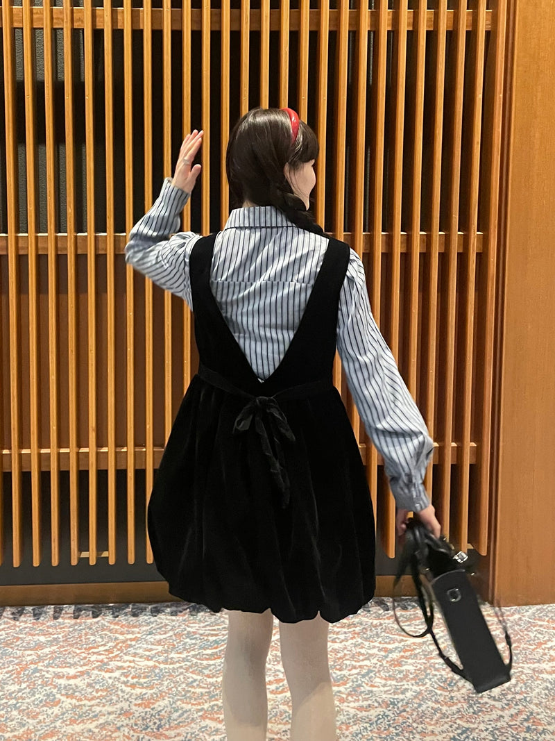 ベロアミニワンピース DPA43263 – CRAMMY