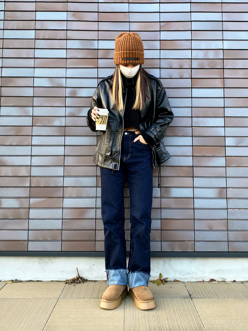 スタンドカラーレザージャケット DPB02099 – CRAMMY