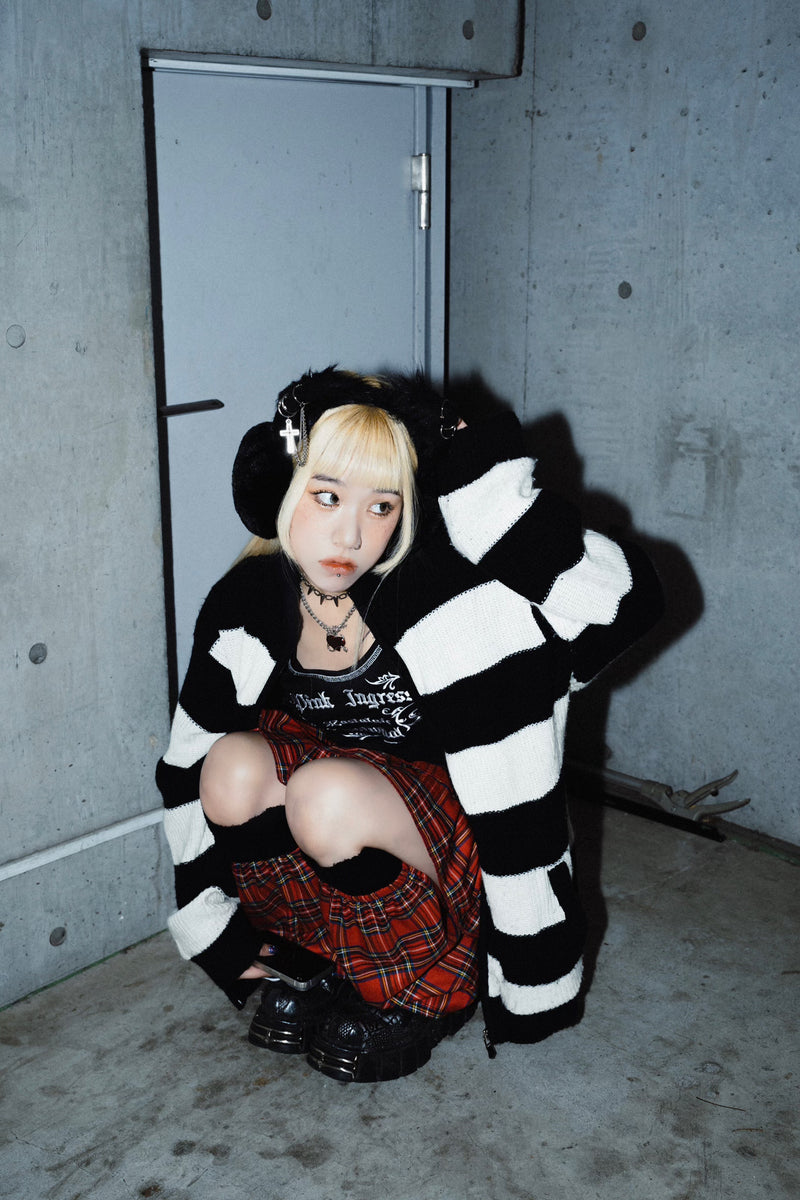 パンクチェックスカートセット DPA80079 – CRAMMY