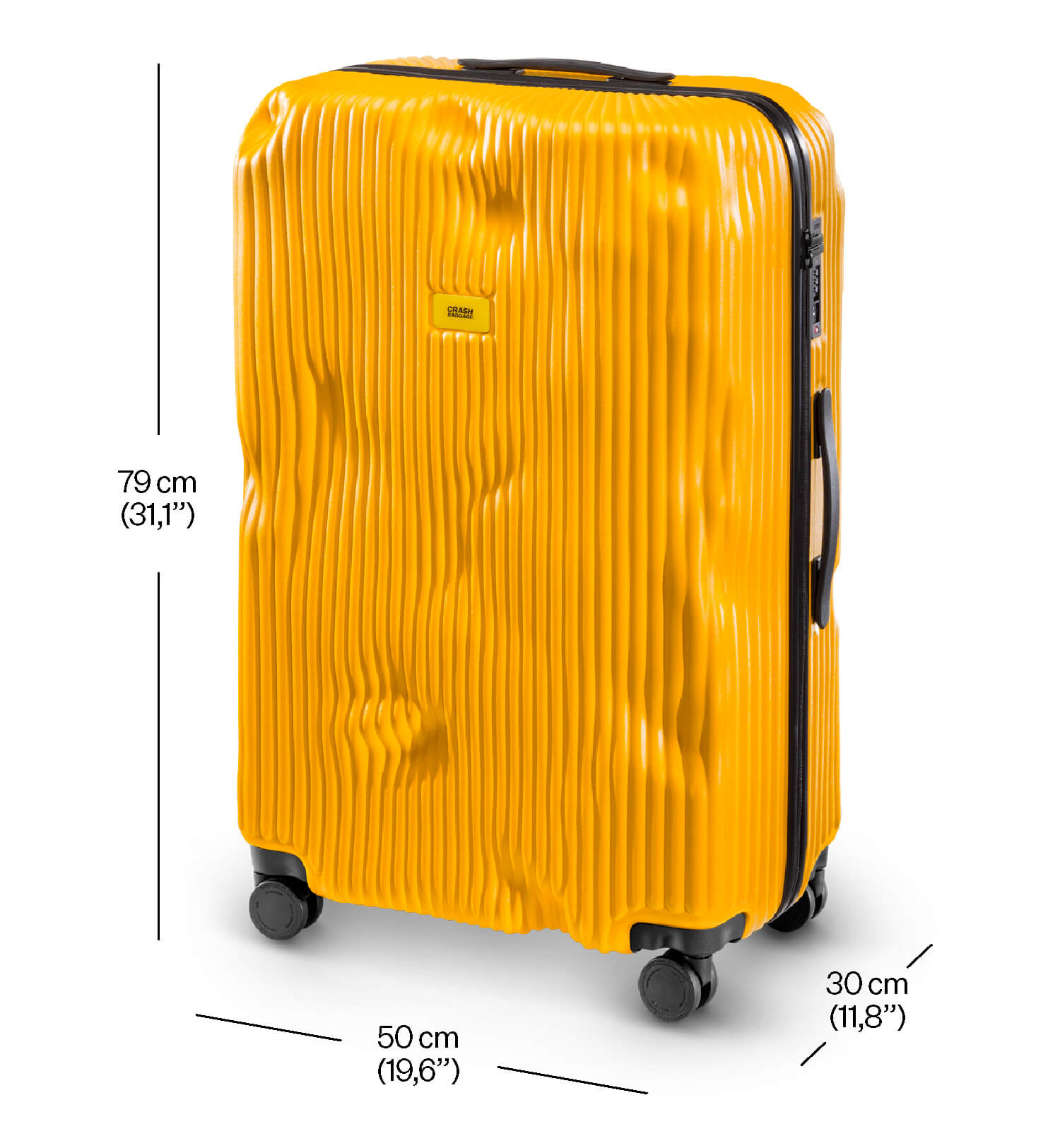 ストライプ】ブラック 7～10泊用｜ストライプ コレクション | CRASH