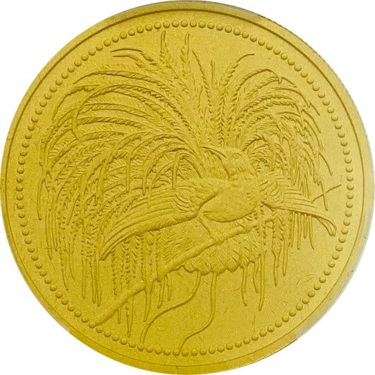 パプアニューギニア 極楽鳥 500キナ金貨 (1oz) 2020 PCGS PR70Matte