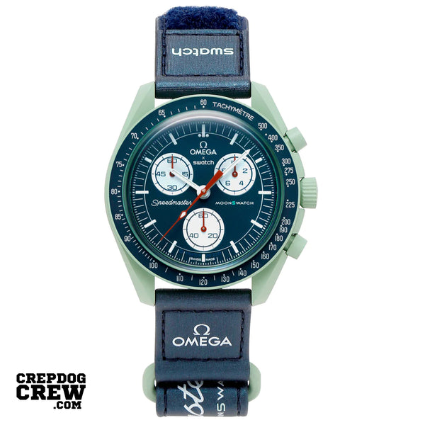 Swatch x Omega Bioceramic Moonswatch Mission to Earth