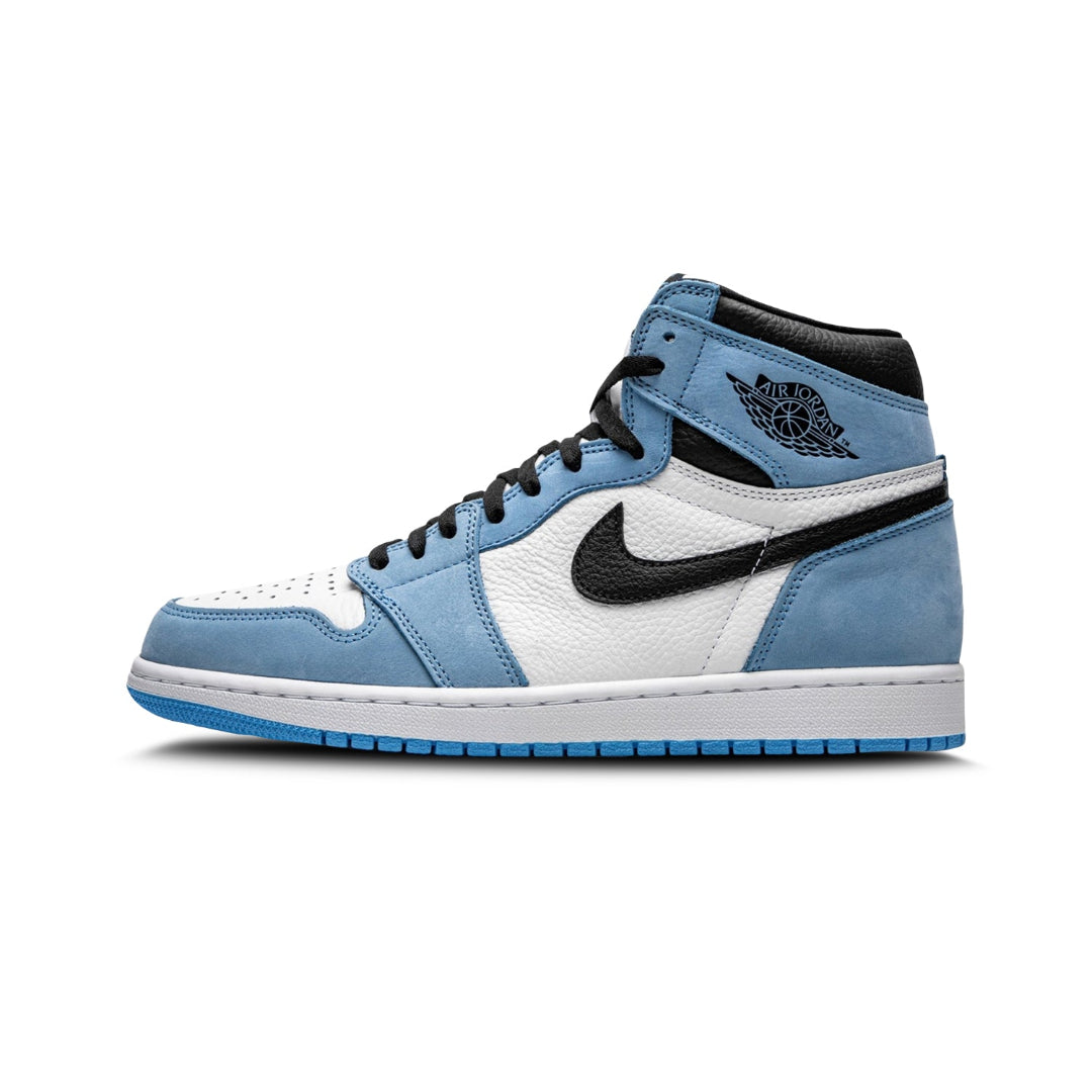 Jordan 1 Retro High White University Blue Black - Crepdog Crew