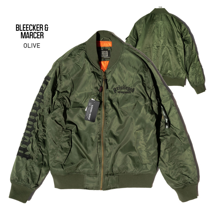 人気のMA-1に刺繍入りが登場！！