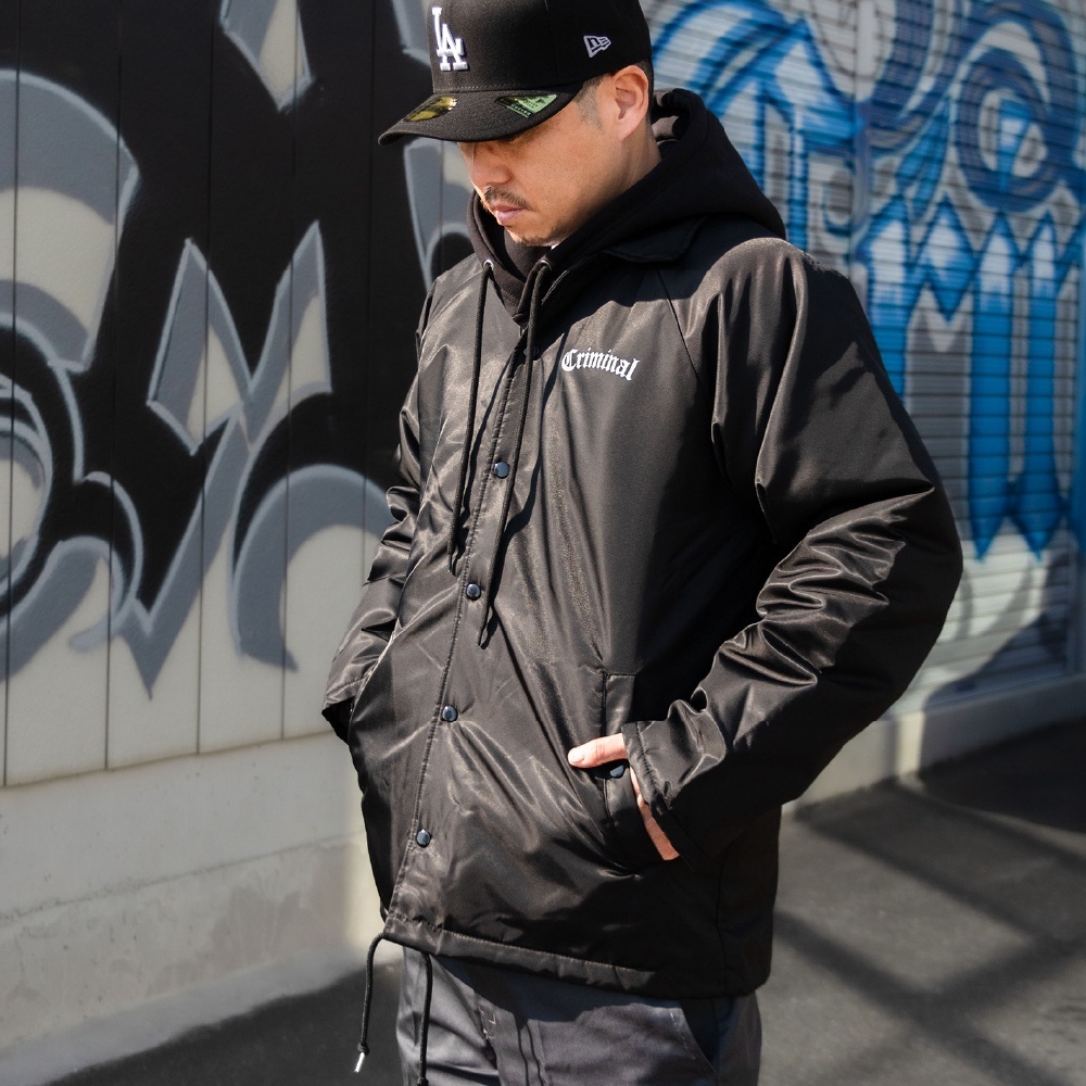 裏ボア仕様の厚手コーチジャケット! CRIMINAL Orignal