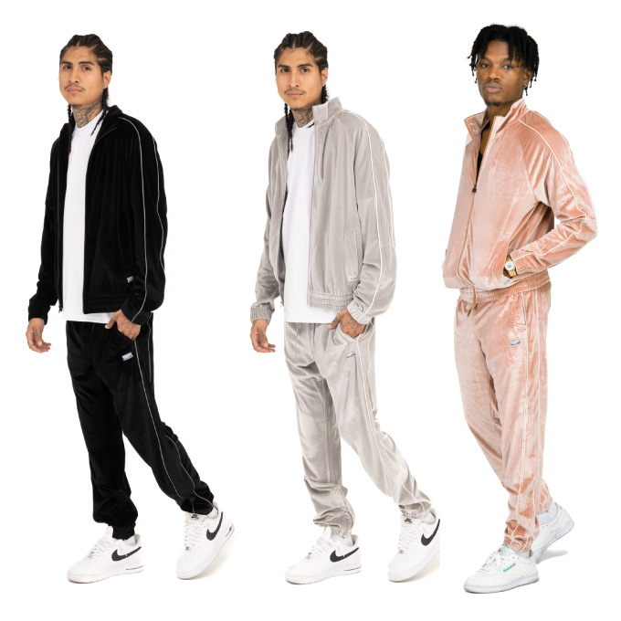 NEW!! ベロア トラックジャケット!!PRO CLUB プロクラブ