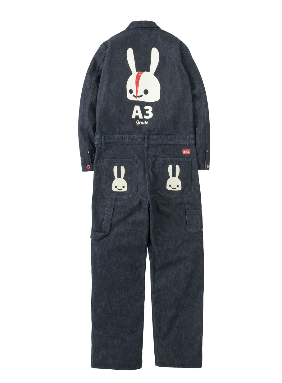 デニムつなぎ｜ウサギがいる｜CUNE ONLINE STORE