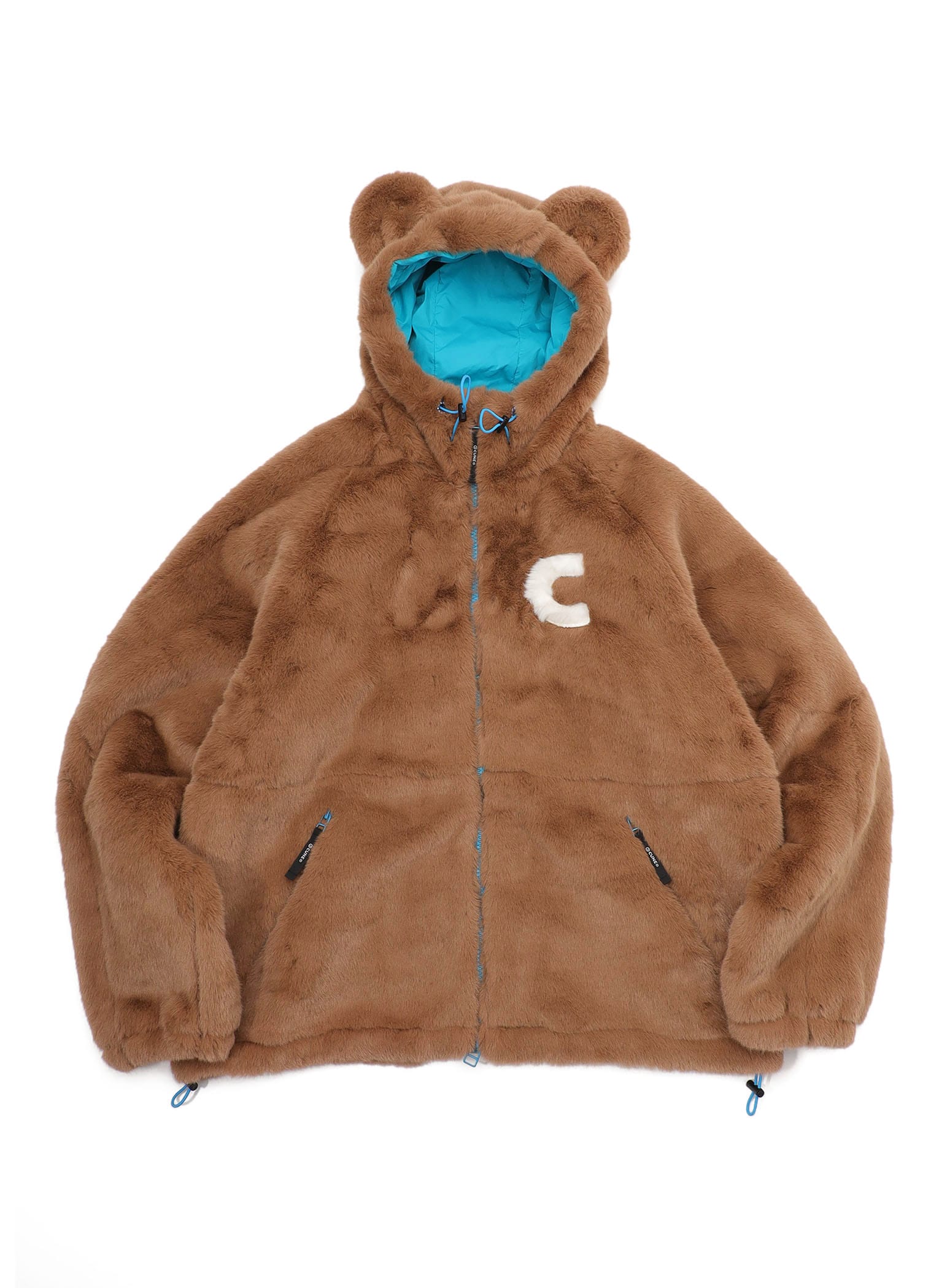 耳付きファーブルゾン｜ウサギがいる｜CUNE ONLINE STORE