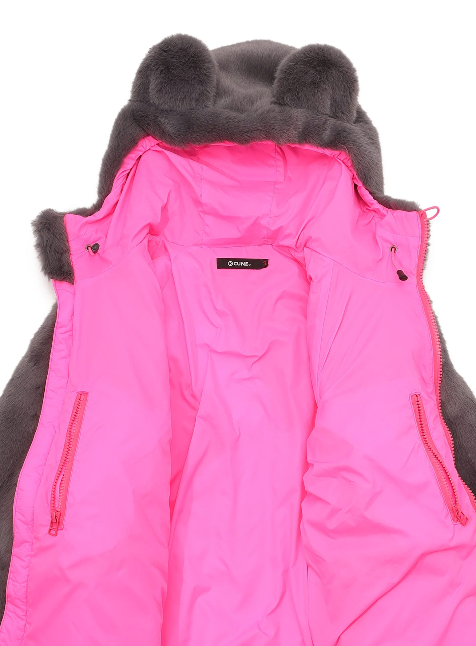 耳付きファーブルゾン｜ウサギがいる｜CUNE ONLINE STORE