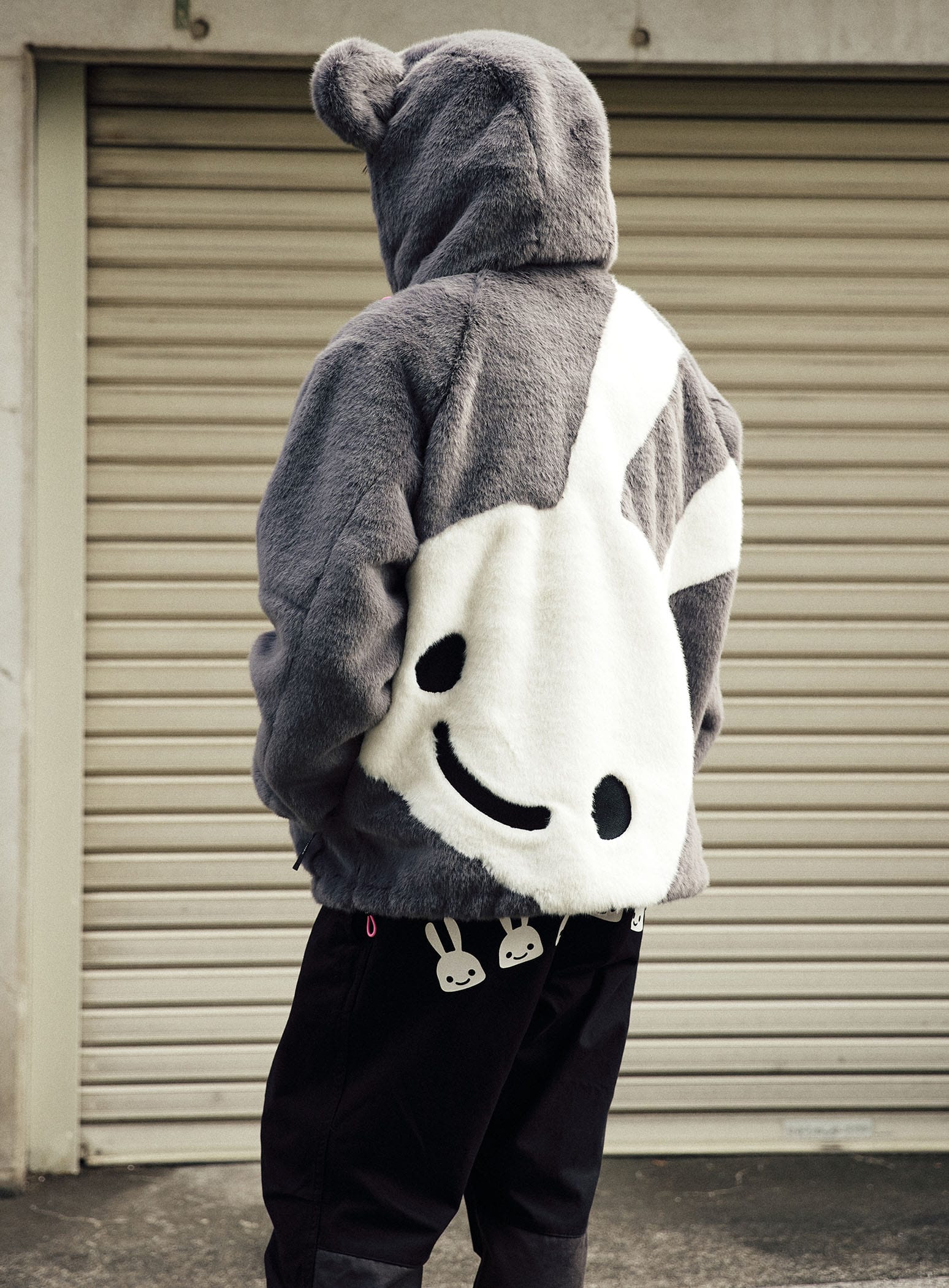 耳付きファーブルゾン｜ウサギがいる｜CUNE ONLINE STORE