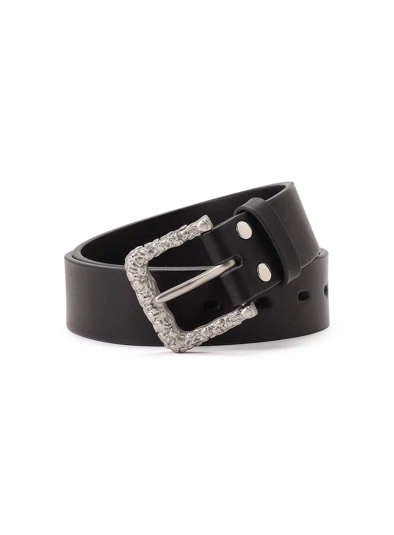 ウサギがいっぱいバックルレザーベルト｜ウサギがいる｜CUNE ONLINE STORE