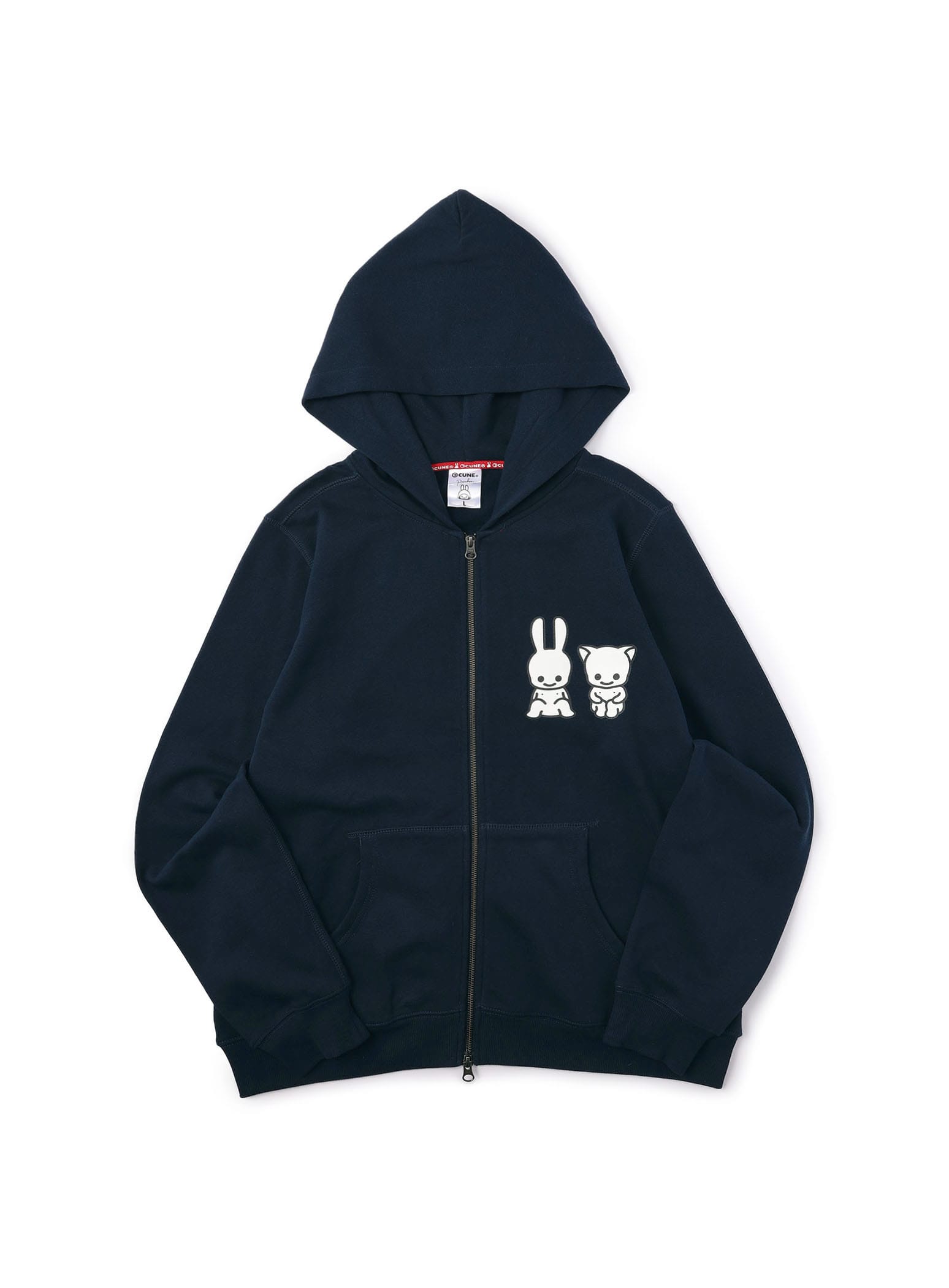 CUNE ZIP PARKA 2 匹｜ウサギがいる｜CUNE ONLINE STORE