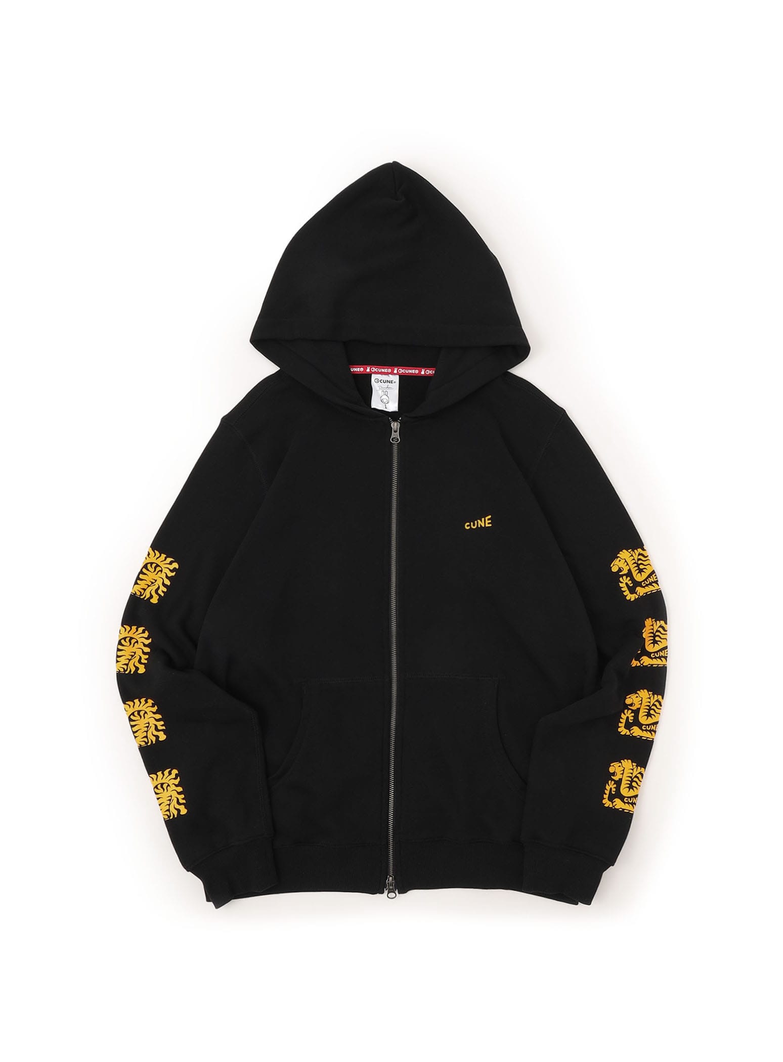 CUNE ZIP PARKA 虎｜ウサギがいる｜CUNE ONLINE STORE