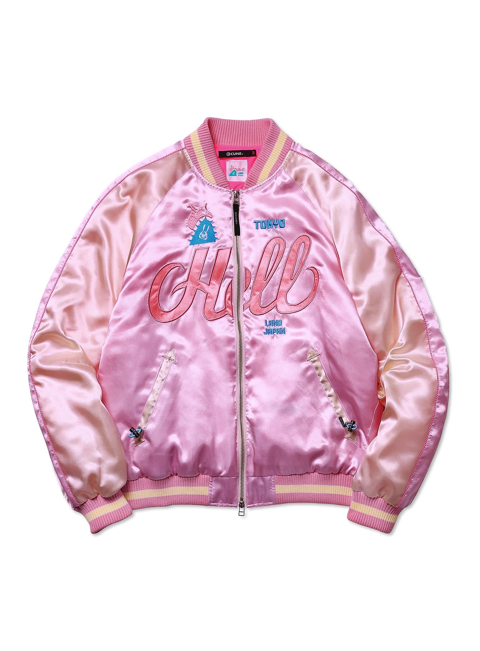 THLJスーベニアのスカジャン｜ウサギがいる｜CUNE ONLINE STORE