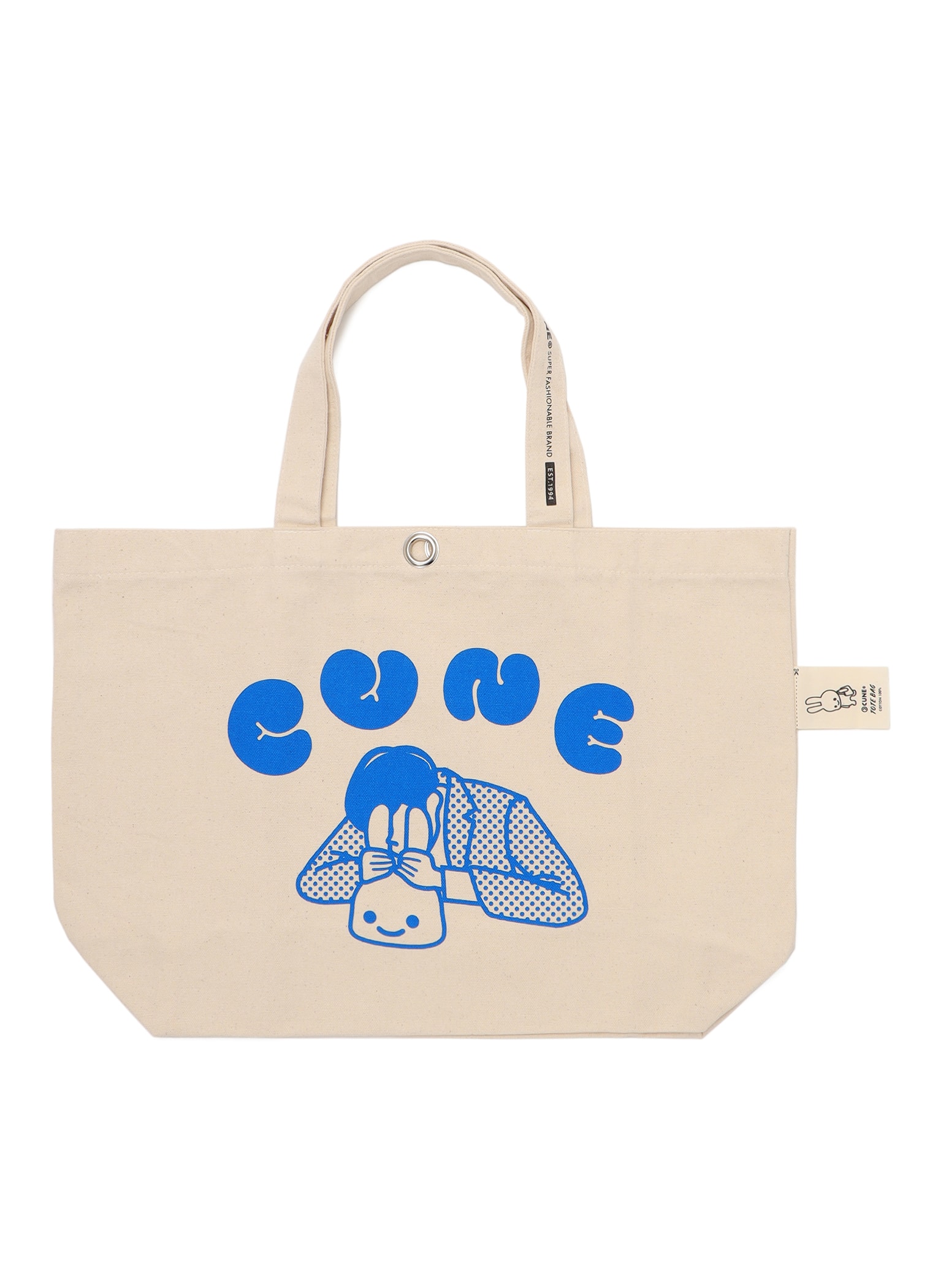 プリントトートバッグ 22AW｜ウサギがいる｜CUNE ONLINE STORE