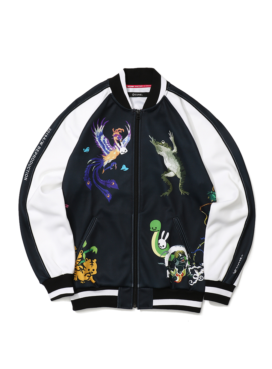 八百万スカジャージ｜ウサギがいる｜CUNE ONLINE STORE