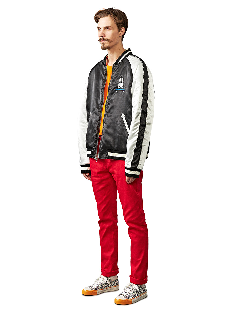 台車スカジャン 2｜ウサギがいる｜CUNE ONLINE STORE