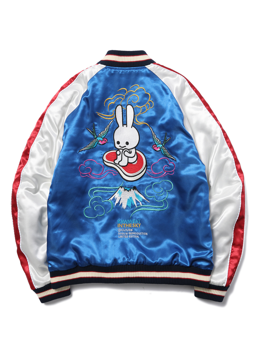 生肉スカジャン 2｜ウサギがいる｜CUNE ONLINE STORE