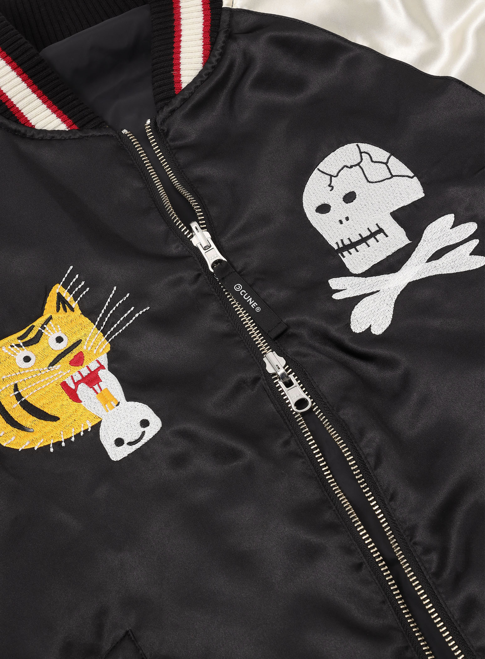 BOXSURFBALL リバーシブルスカジャン｜ウサギがいる｜CUNE ONLINE STORE