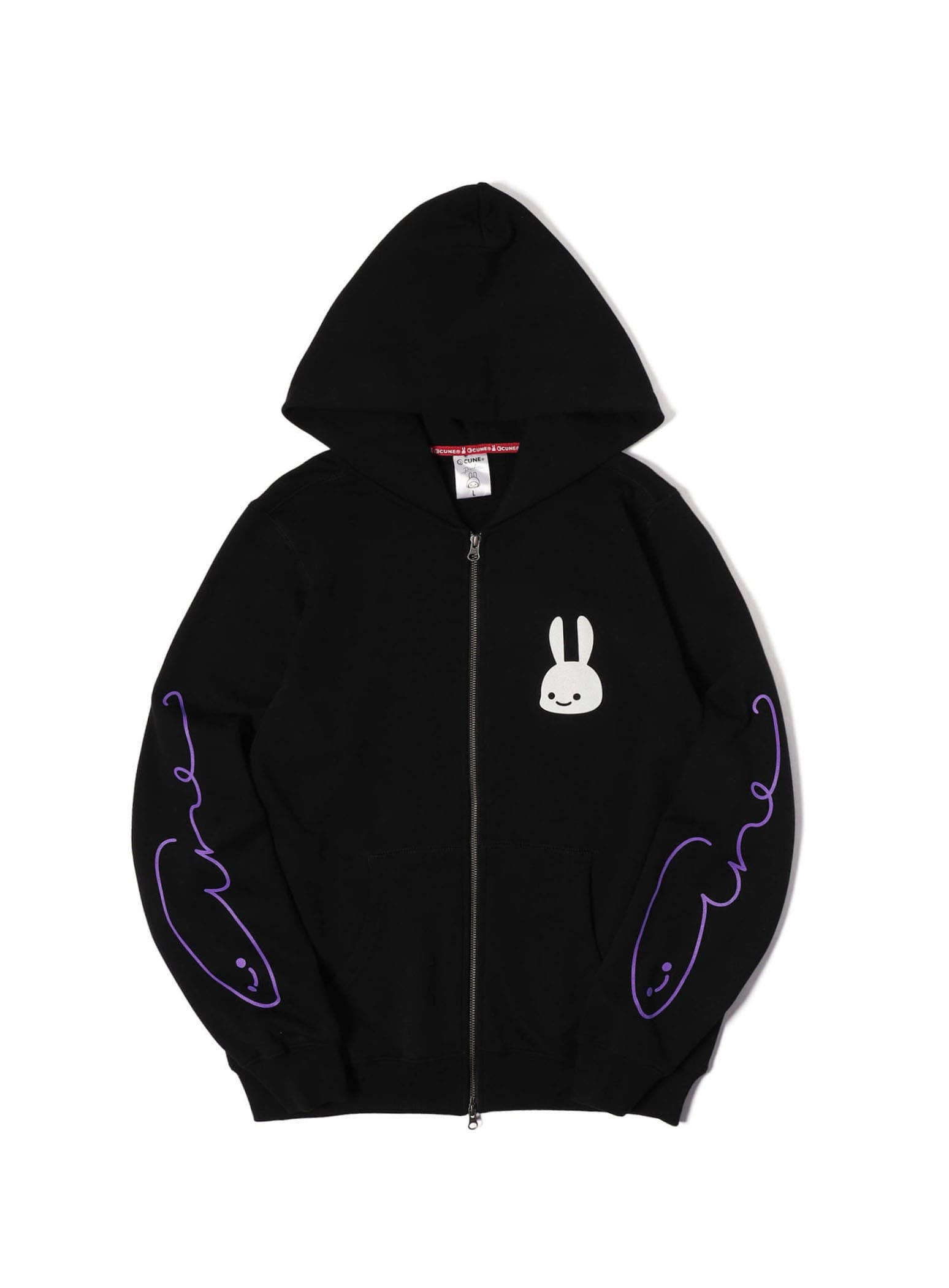 CUNE ZIP PARKA 撮影｜ウサギがいる｜CUNE ONLINE STORE