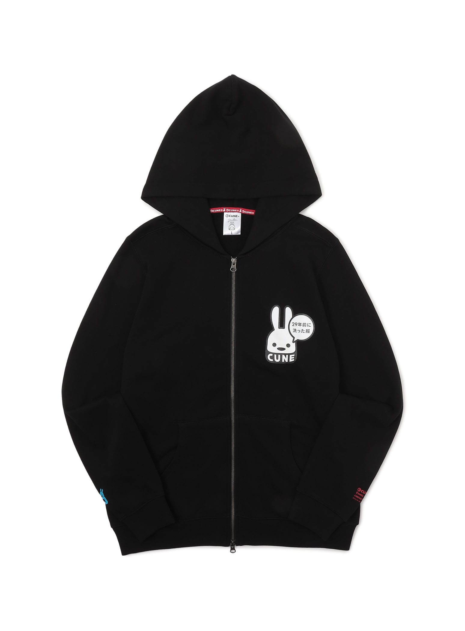 29th ZIP PARKA 29年前に洗った服｜ウサギがいる｜CUNE ONLINE STORE