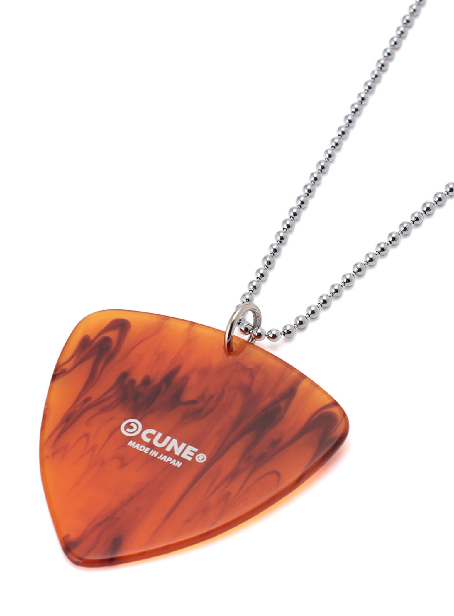 アクリルのピックネックレス_おにぎり｜ウサギがいる｜CUNE ONLINE STORE