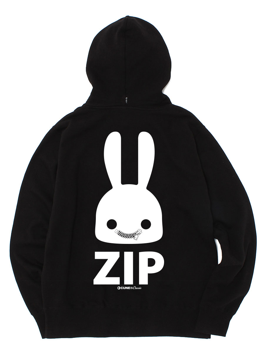 CUNE 復刻ZIPパーカー ZIP｜ウサギがいる｜CUNE ONLINE STORE