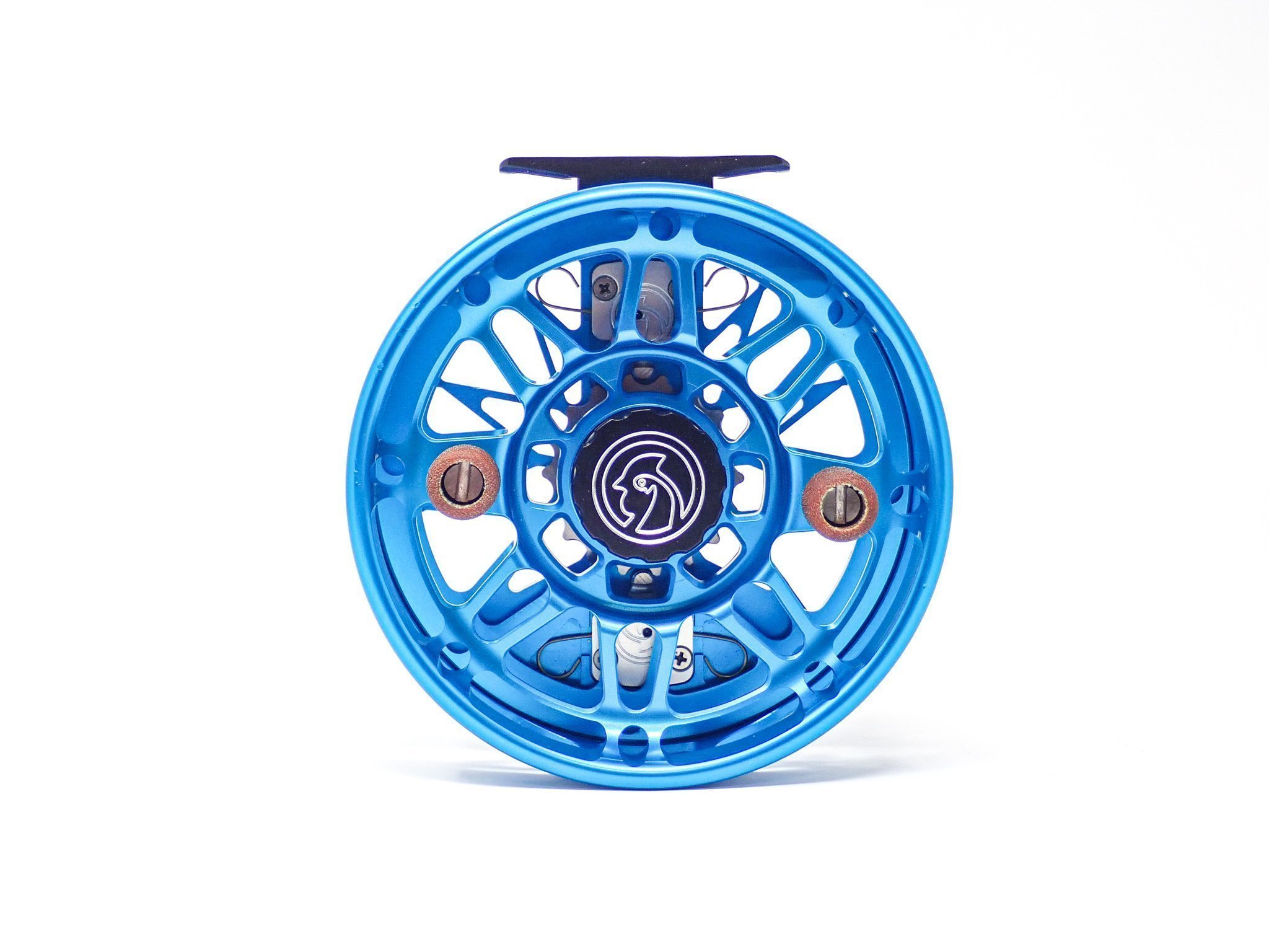 Fair Chase 9-12wt Click Pawl Fly Reel- Blue on Blue - Cubalaya