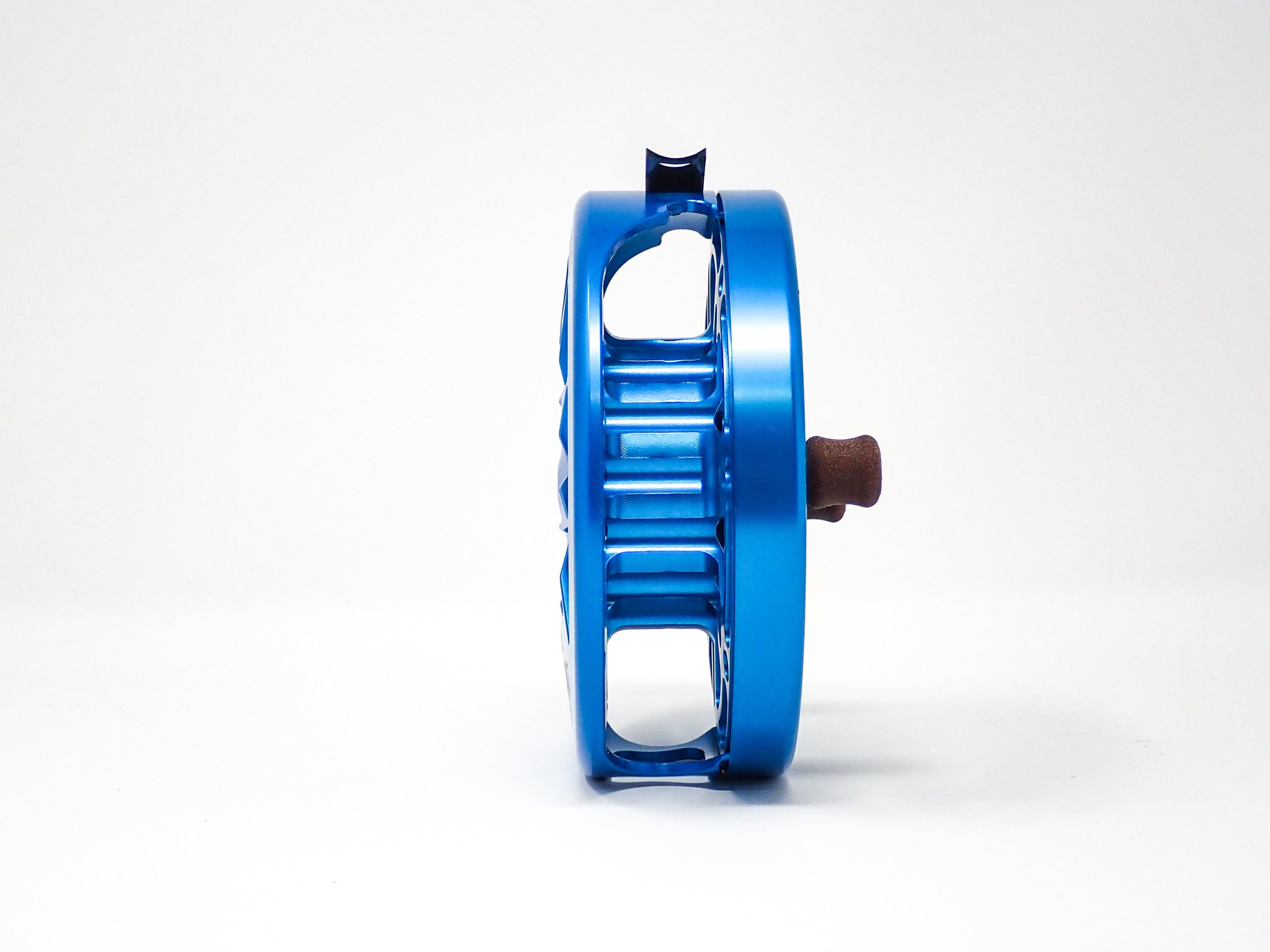 Fair Chase 9-12wt Click Pawl Fly Reel- Blue on Blue - Cubalaya