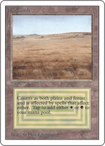 MTG】原点にして最強の土地、デュアルランドというプレイヤーにも