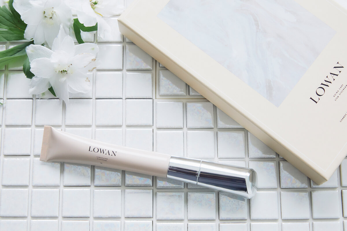 微電動機能を搭載した進化系アイクリームのLOWAN「ステムアイクリーム