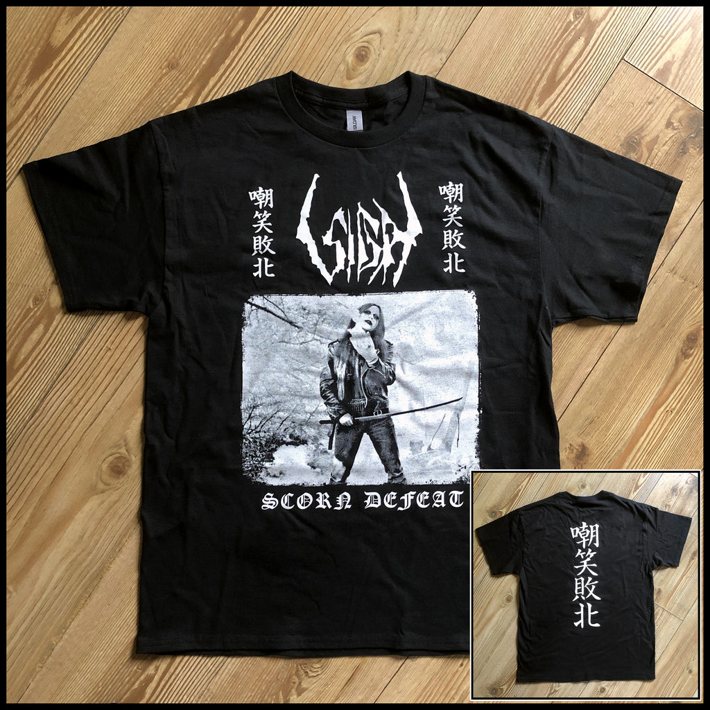 SIGH: 'Scorn Defeat (Samurai)' shirt (by CND) – CultNeverDies