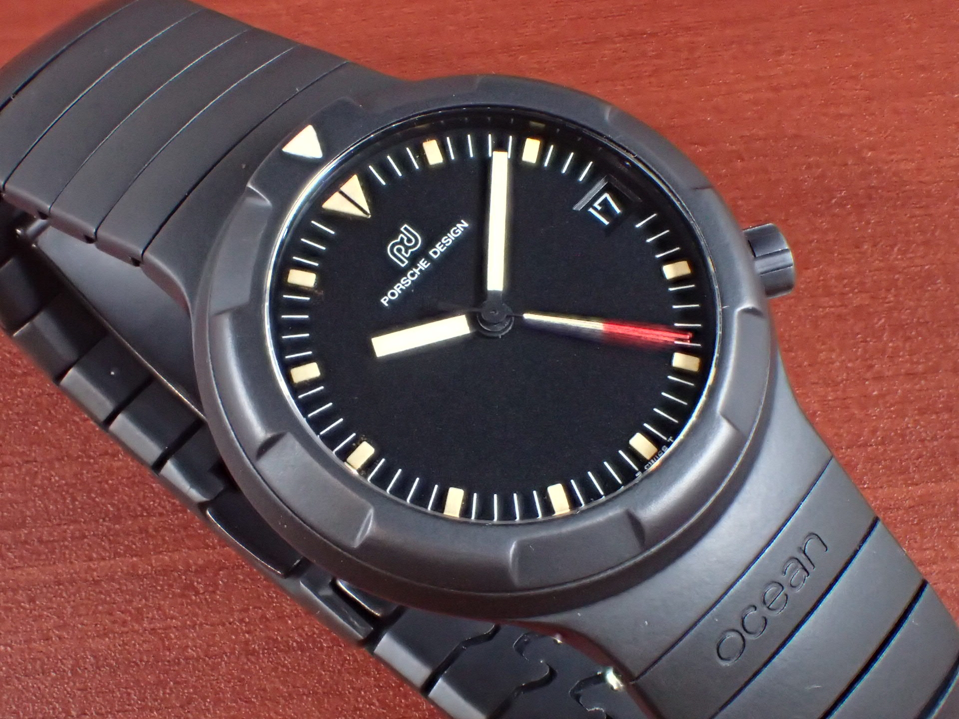 ポルシェデザイン by IWC オーシャン500 TiCon ブラックチタン 1980