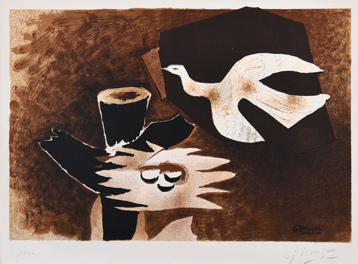 第2弾！ ピカソと共にキュビスムの創始者のジョルジュ・ブラック作品