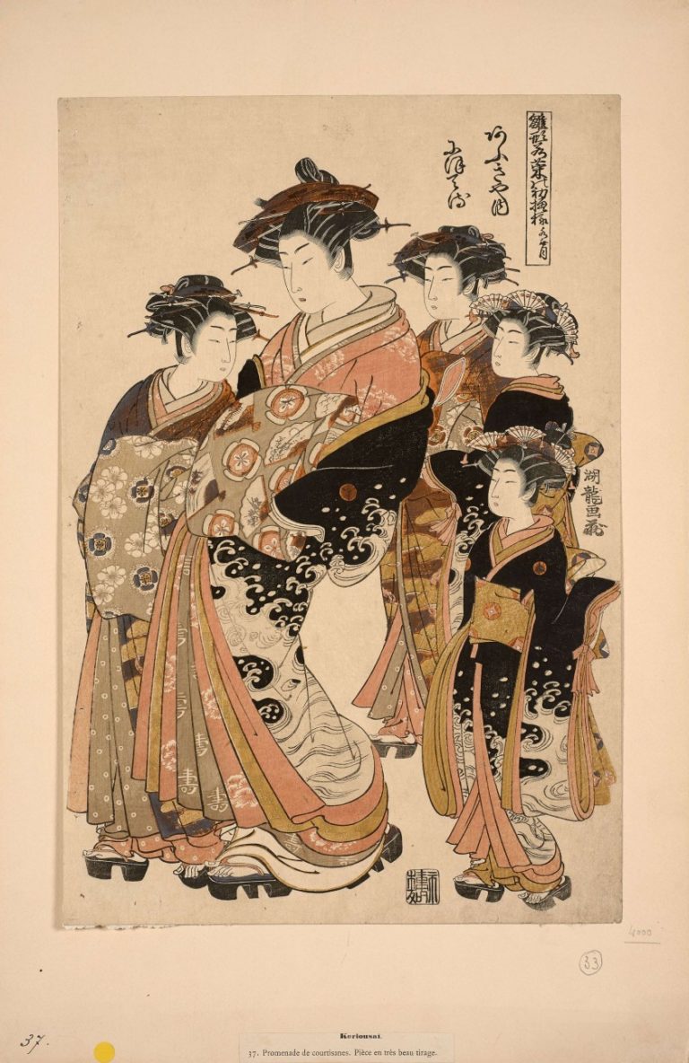 礒田湖龍斎（Isoda Koryūsai） | 世界のアート作品・絵画を買いたい